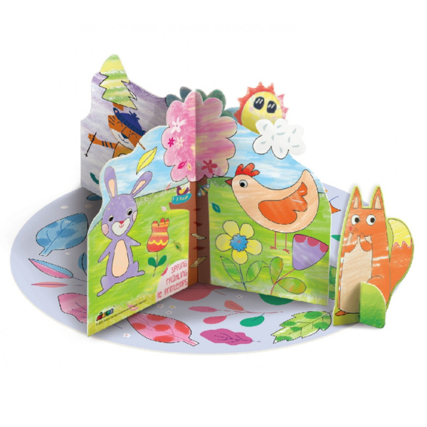 Avenir Crayon Activity 4 Seasons Fun  Set aktivitetesh dhe lojërash për fëmijë copë