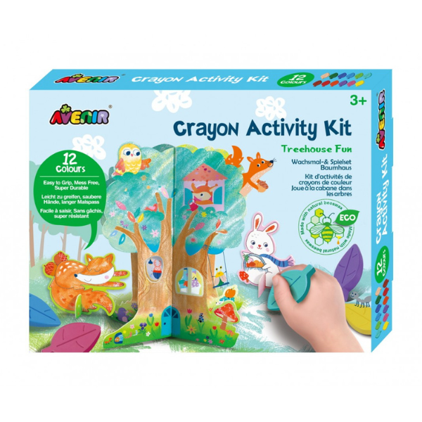 Avenir Crayon Activity Kit  Aktivitete dhe Lojëra për Fëmijë 1 copë