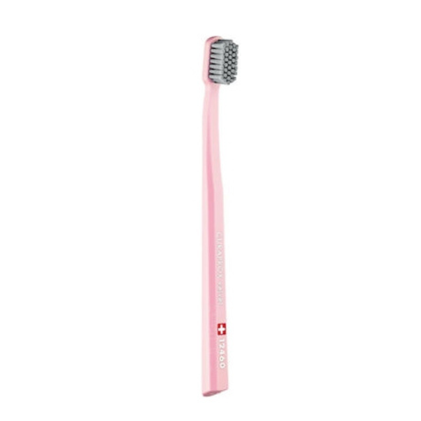 Curaprox Velvet 12460 Ultra Soft Toothbrush  1 copë - Rozë-Gri
