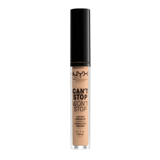 NYX PROFESSIONAL MAKE UP CaN't Stop WoN't Stop CoNtour CoNcealer, 3  5ml - NATYRALE