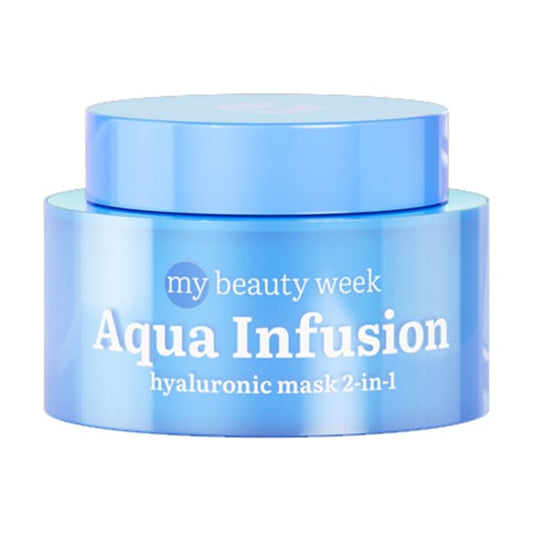 7DAYS My Beauty Week Aqua Infusion Hyaluronic Mask 2in1  50 ml