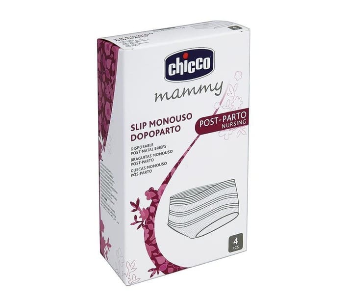 Chicco Mammy Elastic Net Disposable Post-Natal Briefs No 4  4 copë