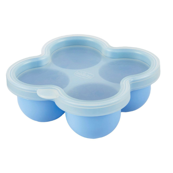 Chicco Silicone Container with 4 Dividers  1 copë