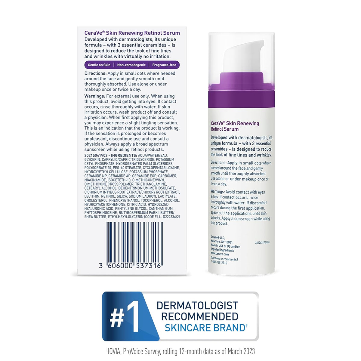 CeraVe Anti Aging Retinol Serum For Face 30ml