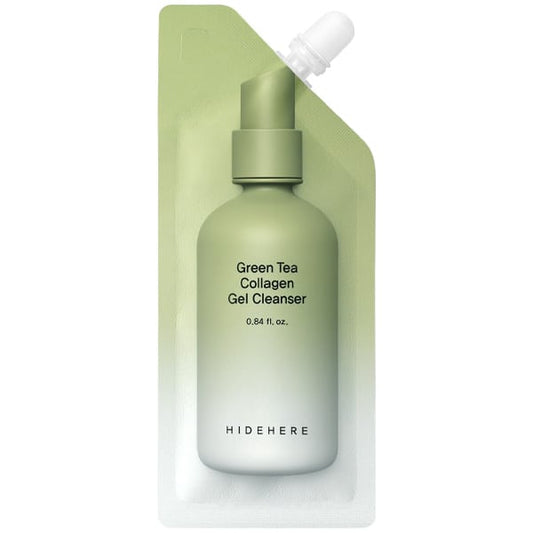 Hidehere Green Tea Collagen Gel Cleanser  25 ml
