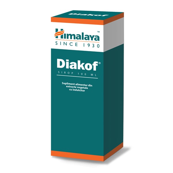 Himalaya Diakof Syrup for Cough, Bronchitis and Bronchial Asthma  100 ml