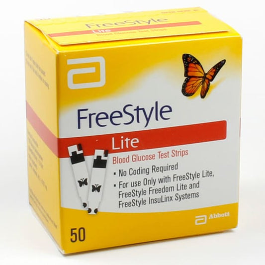 Abbott FreeStyle Lite Blood Glucose Test Strips  50 shirita