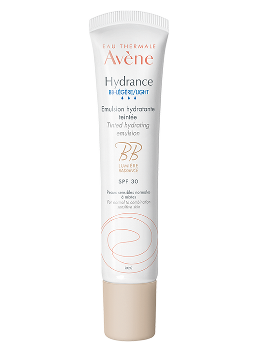 Avene Hydrance BB Light Tinted Hydrating Emulsion SPF30 for Normal to Combination Sensitive Skin  40 ml