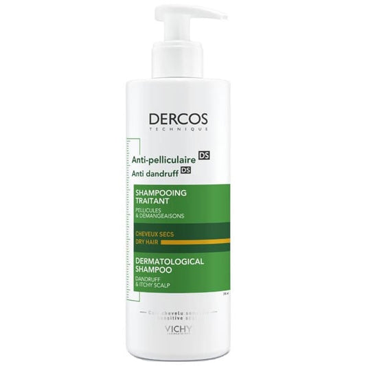 Vichy Dercos Anti-Dandruff Shampoo for Dry Hair  390 ml