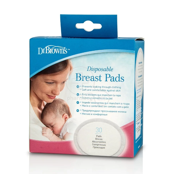 Dr. Brown's S4022 Disposable Breast Pads  30 copë