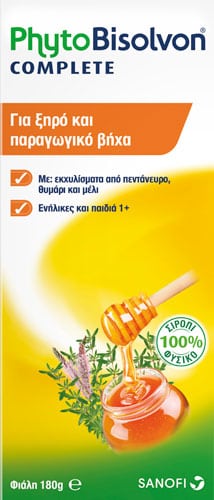 PhytoBisolvon Complete Dry & Productive Cough Syrup  180g