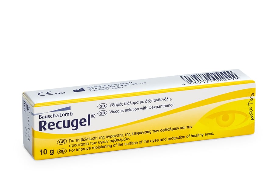 Bausch & Lomb Recugel Eye Gel  10 ml