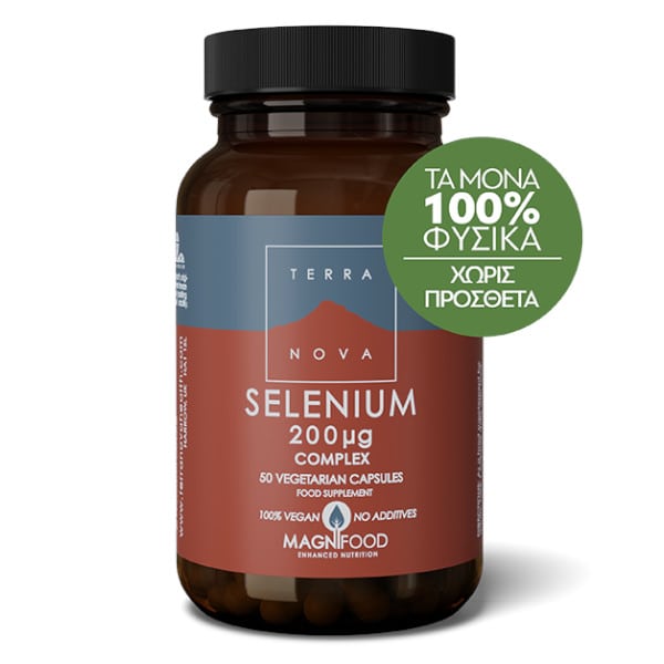 Terranova Selenium 200 μg 50 kapsula